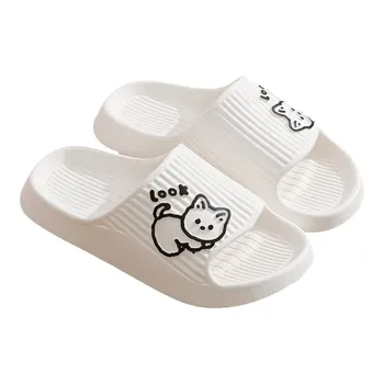 TB3001/женские летние нескользящие сандалии с дезодорантом для ванной комнаты на толстой подошве с героями мультфильмов