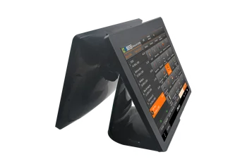 кассовый аппарат для выставления счетов POS-системы с сенсорным экраном i3 i5 POS с 80-миллиметровым термопринтером и автоматическим резаком Поддерживает 64-гигабайтную микрокарту