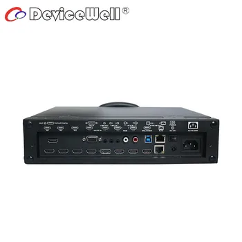 DeviceWell HDS9105C 9105C Видеомикшер 11,6 дюймовый монитор с 4 входами HDMI 1 DP 1080P Для Экрана прямых трансляций новых медиа