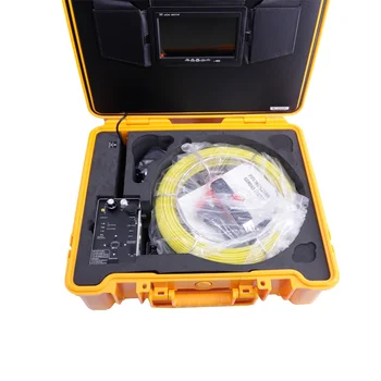 Бесплатная доставка, 710DNLK, Водонепроницаемая канализационная камера для проверки труб с передатчиком 512, головка камеры и клавиатура