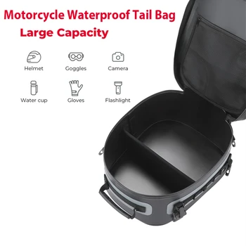 Мотоциклетная сумка для хвоста, Водонепроницаемая сумка, Универсальная для мотоцикла Для BMW R1200GS R1250GS Adventure Tailbag, Багажная полка, сумки на задние сиденья
