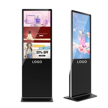 43-дюймовый сенсорный ЖК-дисплей Android digital signage, рекламирующий тотемный дисплей, напольный сенсорный экран